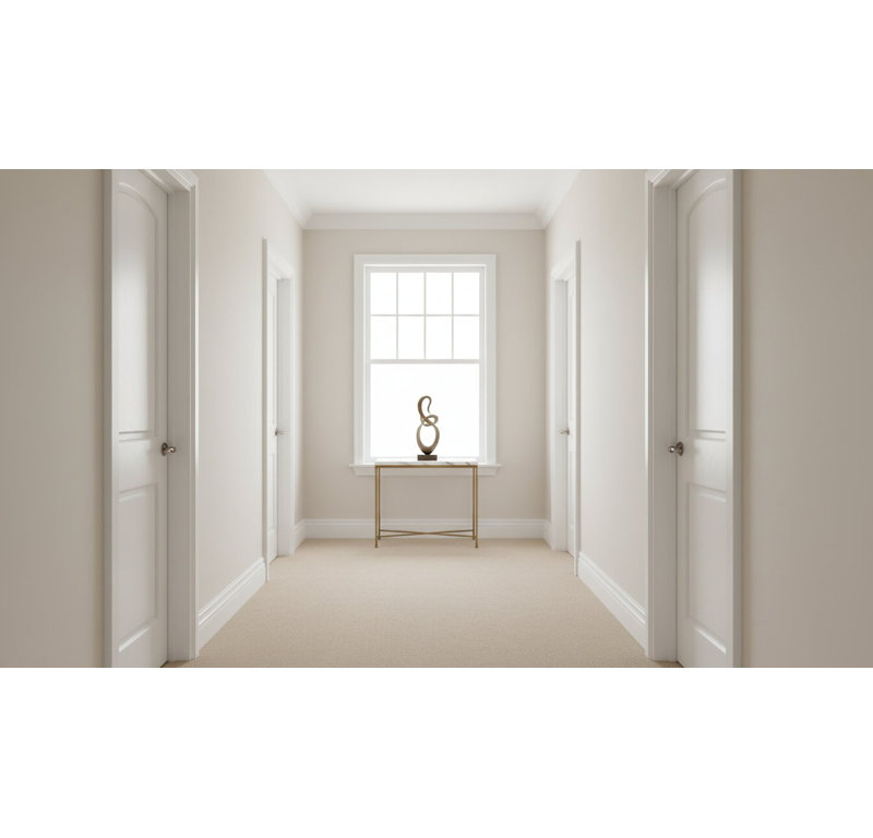 Sommier arqué blanc à 2 panneaux surélevés, 32" x 80"