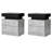 Binger 17.7'' W Unfinished Nightstand-809091736