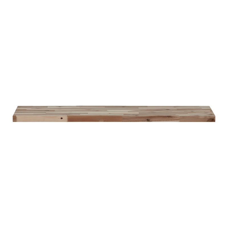 Tablette en acacia brut