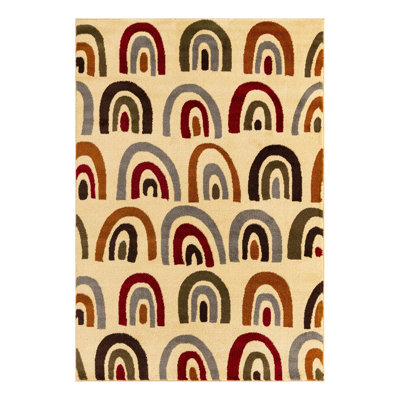 Cafe Abstract Indoor Rug