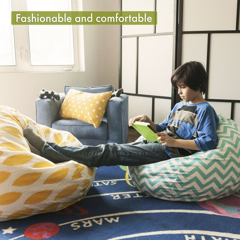 Fauteuil à billes standard pour l'extérieur, Polyester jaune Corail, H 22 po x l 28 po x P 28 po