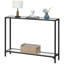 Karmakar 100cm Glass Top Console Table-1089053386
