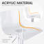 Ensemble de 2 tabourets de bar pivotants en acrylique Airlift-1460816392