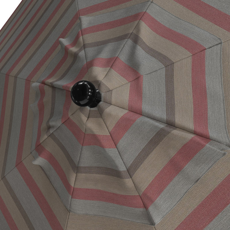 Parasol de marché 90 po Sunbrella, Rosé Gateway
