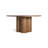 4 Quarter Round Solid Wood Dining Table-90927616-90927618