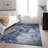 Premium Machine Washable Cerrito AMF518 Navy Rug-103851957
