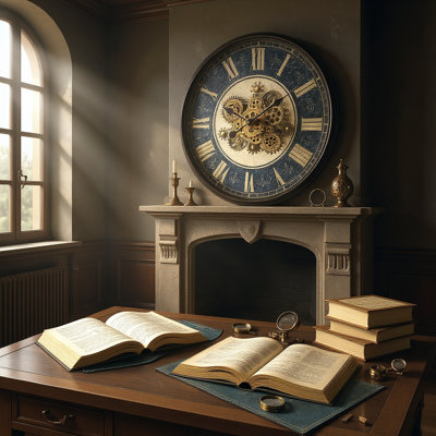 Metal Wall Clock