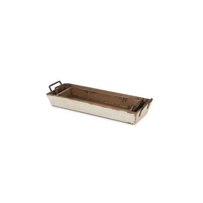 Ensemble de casiers en bois 2 pièces