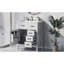 Meuble-lavabo moderne 30 po - Armoire blanche avec lavabo, tiroirs et tablettes-1031774943