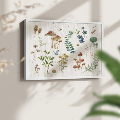 Woodland Treasures - Impression encadrée - Restickable