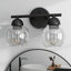 Éclairage pour salle de bain 2 lumières à abat-jour sphérique en verre Daryll-77026211-108325831-108326247