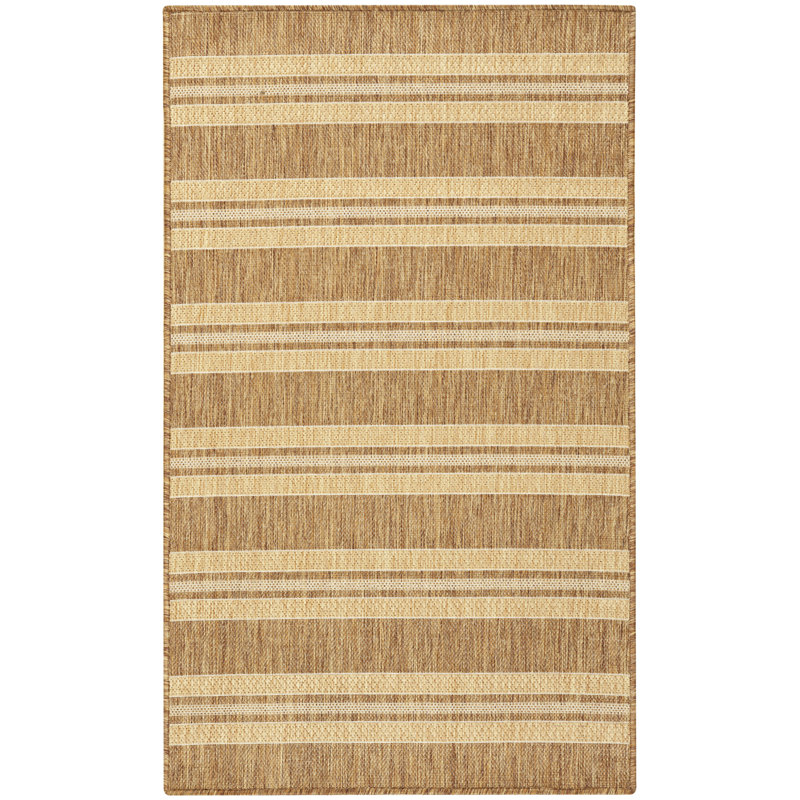 Manderella Modern Rug, Natural, Rectangle 3' x 5'