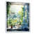 White Floater Framed