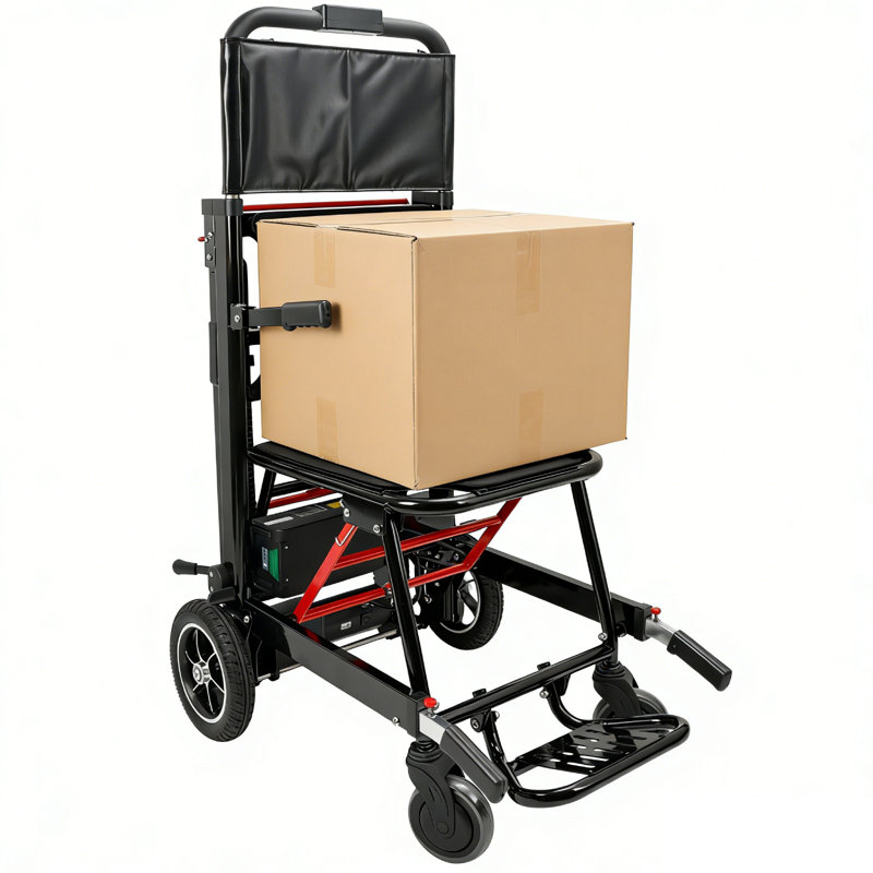 Easy Move Motorized Climbing Trolley, 350 lbs Capacity, Foldable Design