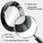 Black And Gold Abstract Shapes And Lines I - Modern Oval Wall Mirror-1859808102