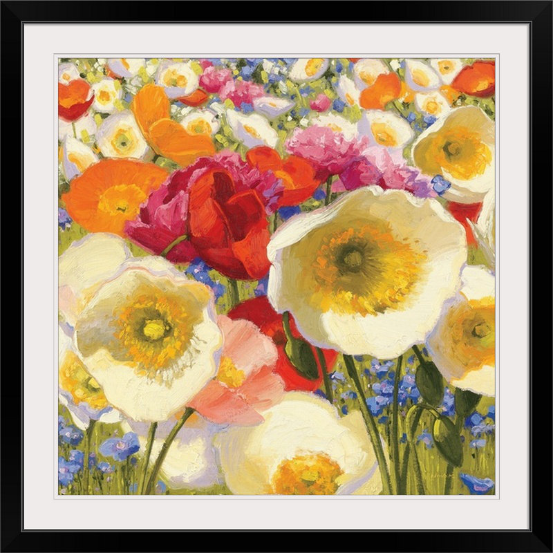 "" par shirley novak, reproduction d’art Sunny Abundance, H 16 po x l 16 po x P 1,5 po, Toile