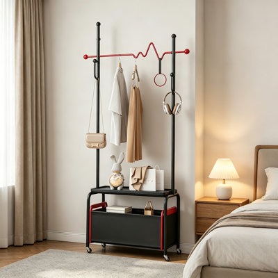 Portemanteau moderne avec rangement
