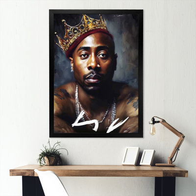 " Celebrty Tupac Kng Of Rap "