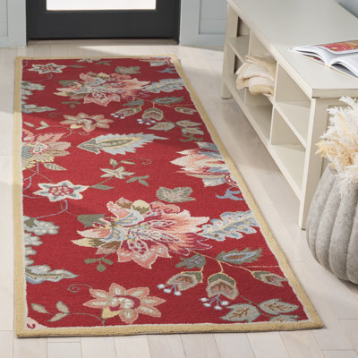 Chelsea Hand Hooked Wool Floral Rug