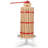 7.9 Gal Manual Fruit Wine Press, Wood Steel Fruit and Wine Press With T-Handle, Stable Triangular Structure, Wine Making Press for Outdoor, Kitchen, Manual Assembly Required