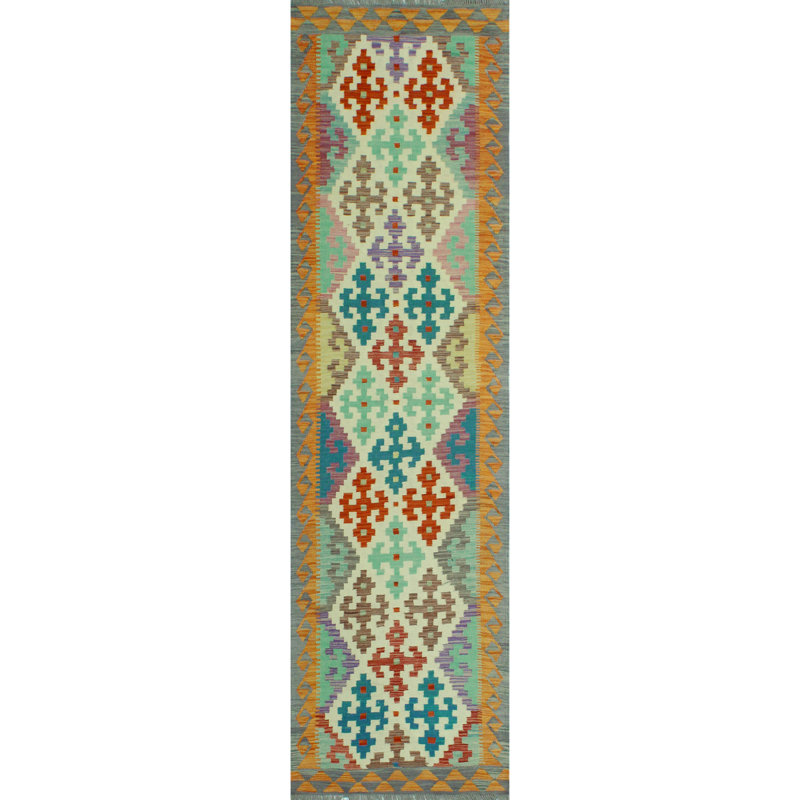 Bobbee Wool Geometric Indoor Rug