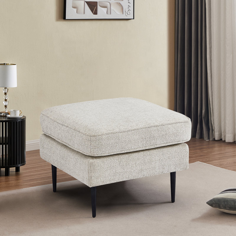 Canapé rembourré moderne avec surface en tissu / canapé Chesterfield