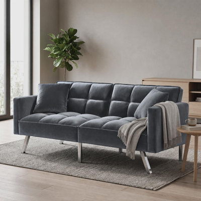 Orianna 2 Seater Velvet Sleeper