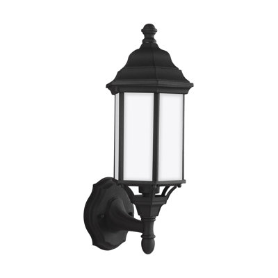 Sevier Large One Light Uplight Outdoor Wall Lantern from Generation Lighting 