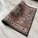 Antiq Red Medallion Design Anti-Slip Carpet