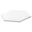 Carreau de sol en porcelaine mate hexagonale 8 po x 9,5 po Milan-57010807