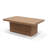 Windsor Aluminum Extendable Outdoor Wicker  Coffee Table