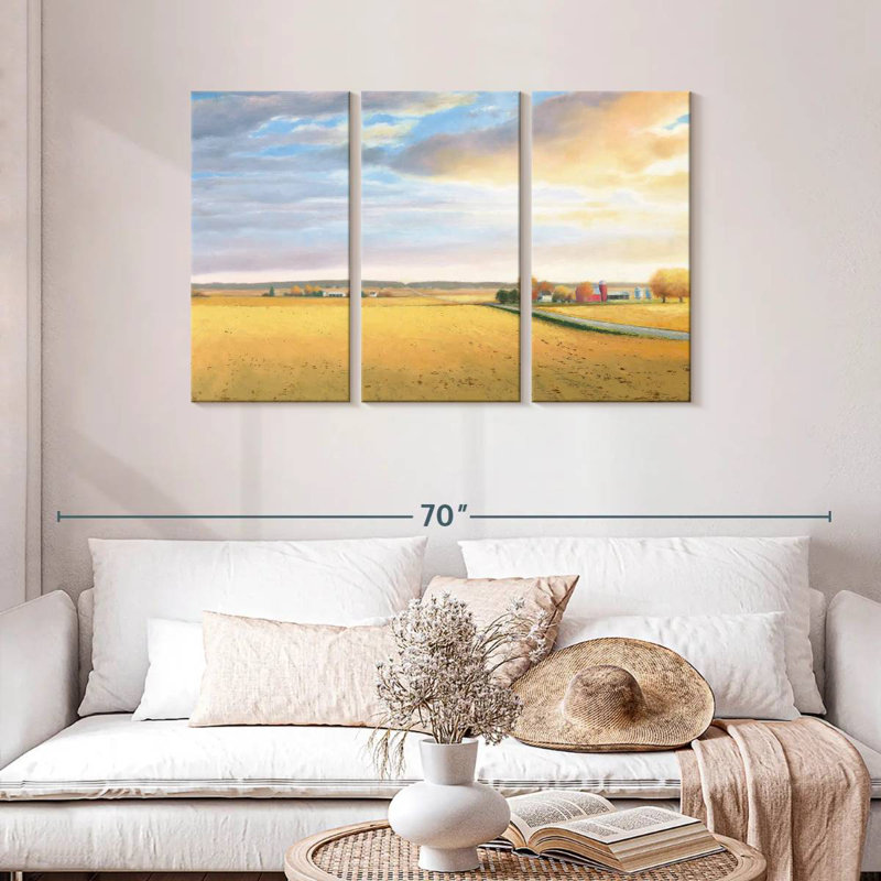 Alvord Heartland Landscape, 28" H x 45" W