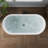 67'' Freestanding Tub Acrylic Soaking Bathtub