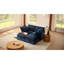 4 avec coussins à double couche et rangement pratique - commodité bleu foncé-631482534