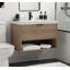 Modo 30" W Wall Mounted Single Bathroom Vanity-31505422-60840383-60840374