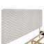 Lit plateforme tapissier moelleux en colombe-1243035496