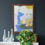Rorschach Rainbow II - peinture sur toile encadrée-1467314464-1467314471