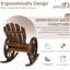 Chaise berçante d'extérieur Devanae Fir