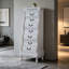 Meuble d'appoint rétro en bois massif blanc-1197181458