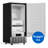 Northair Commercial Under Counter Nugget Ice Maker Machine, 66lbs/day, Bulit-in Freestanding Ice Maker