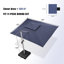 304cm X 396cm Rectangular Cantilever Parasol-446531011