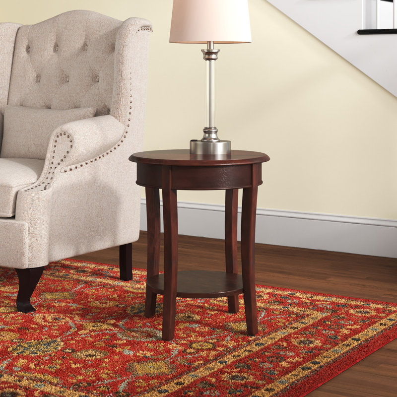 Anniemae Solid Wood Top End Table