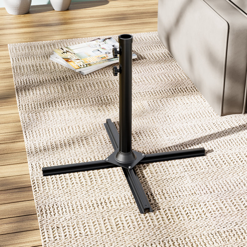 2kg Metal Free Standing Parasol Cross Base