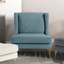 Luxueux fauteuil d'appoint à oreilles avec un confort exceptionnel et un design élégant, parfait pour les intérieurs modernes et classiques.-2097489917