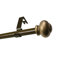 Tringle à rideaux simple ajustable 0,62 po Fiske