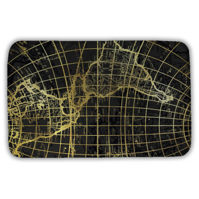 Falzini Microfiber Non-Slip Bath Mat
