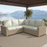 Ensemble de conversation modulaire avec coussins Sunbrella Padget