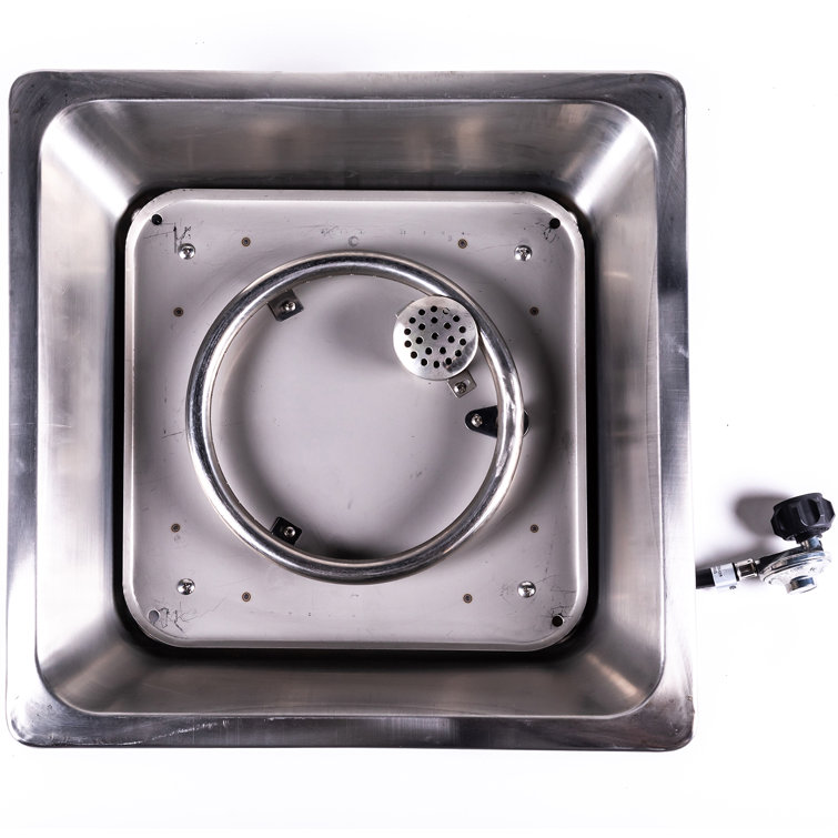 Legacy Heating 18.9'' Square Stainless Steel Burner/Burner Kit u0026 Reviews |  Wayfair
