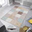 Tapis antibactérien 100% polyester 5,9 x 9,2 pi Luxurious Pois en feutre antidérapant en PVC, d'une hauteur de poils de 0,3 po | Lavable à la machine, impression numérique 3D, parfaite pour le décor du salon et de la chambre à coucher-189476492