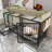 Large Iron Pet Cage With Functionality - Material, Beige Black Practical Functions And Basin